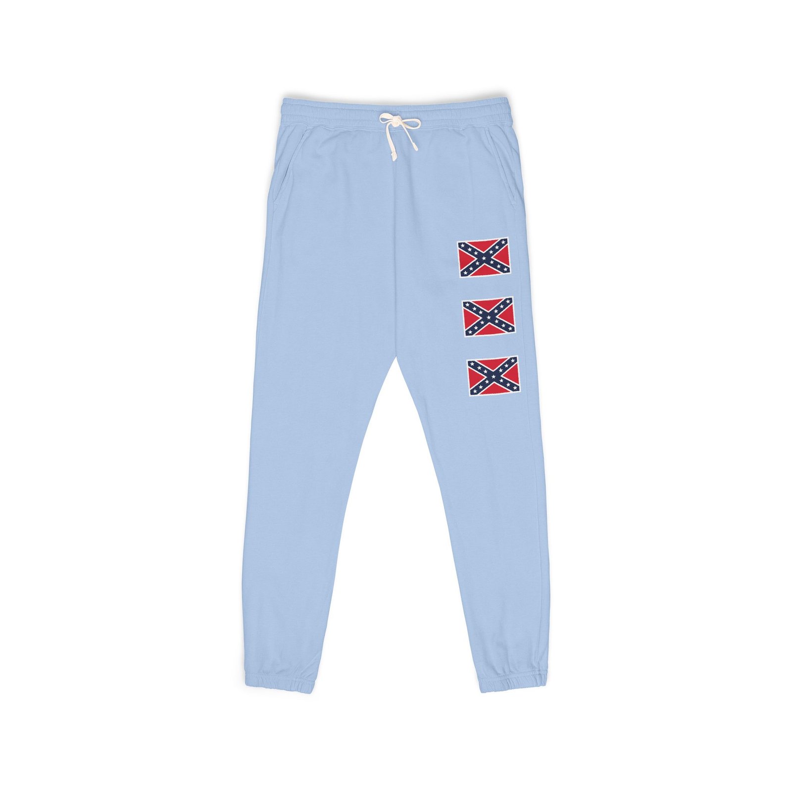 Confederate Flag Sweatpants - Rebel Flag Design - Unisex Sweat Pants - Choice of Colors - Image 23