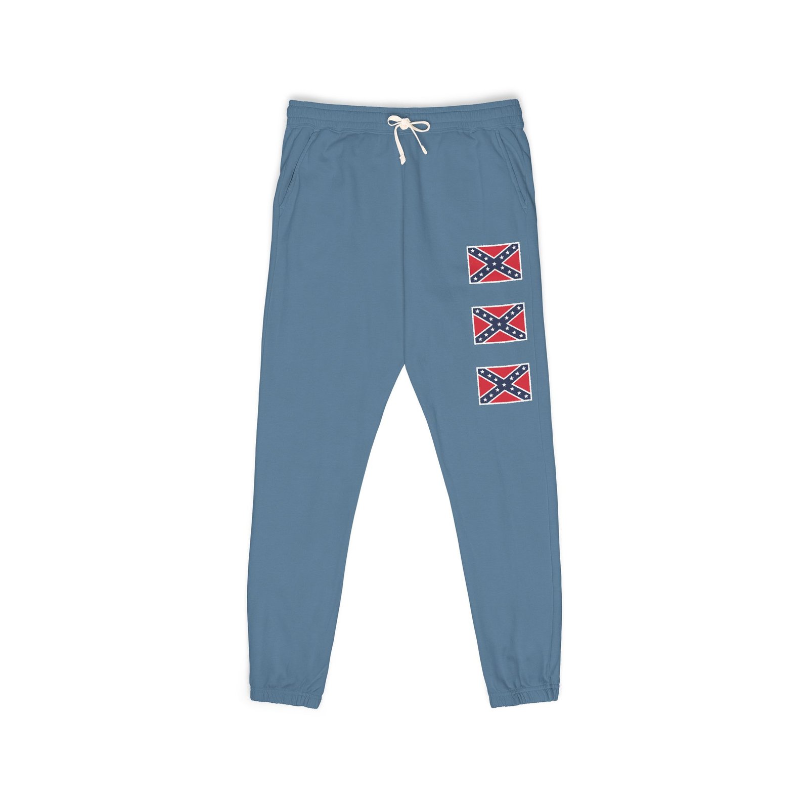 Confederate Flag Sweatpants - Rebel Flag Design - Unisex Sweat Pants - Choice of Colors - Image 13