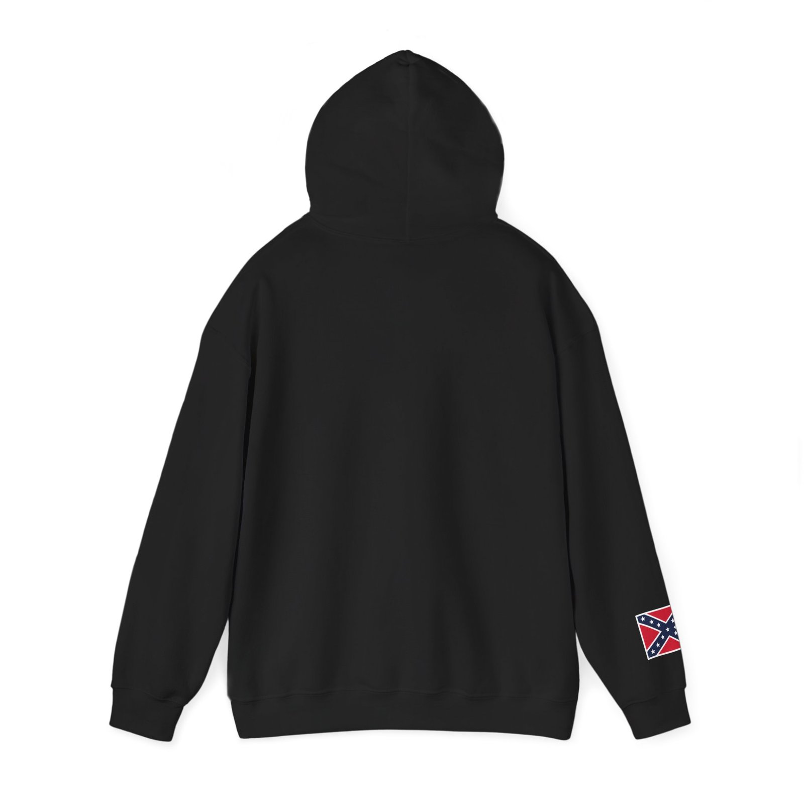 Hoodie - Confederate Battle Flag Pullover - Hooded Sweatshirt - Rebel - Choice of Colors - Image 6