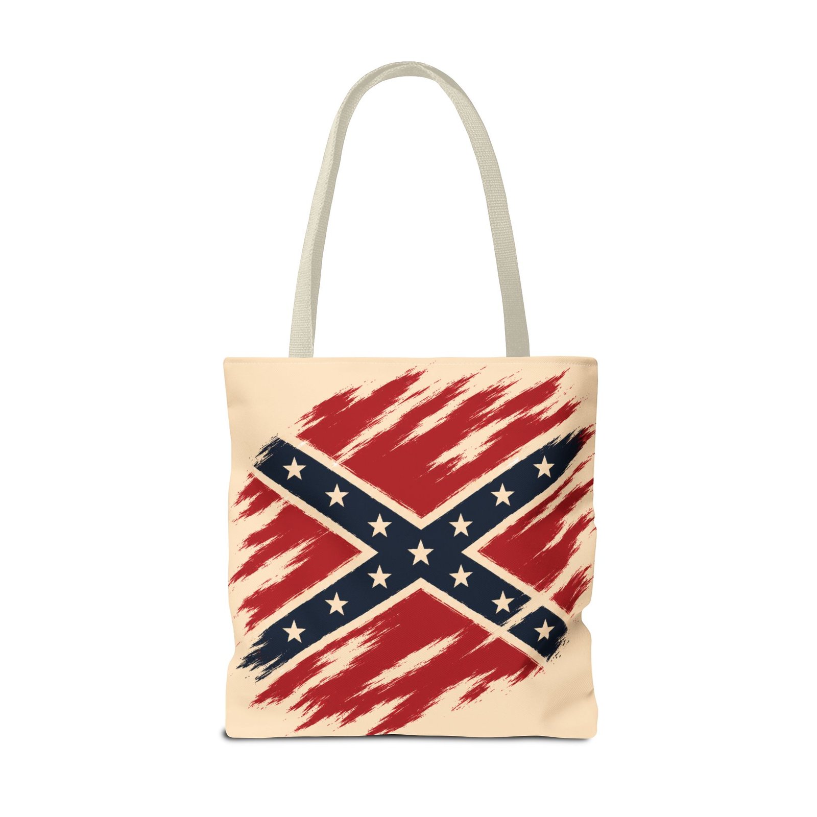Tote Bag - Stylized Rebel Flag - Confederate - Cream Bag - Choice of Handle Colors 20 Tote Bag - Stylized Rebel Flag - Confederate - Cream Bag - Choice of Handle Colors - Image 20