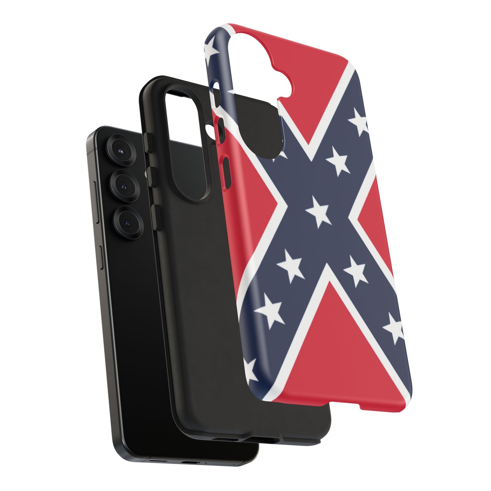 Phone Case - Confederate Flag Design Cover - Samsung Galaxy S23 S24 S25 Versions 7 Phone Case - Confederate Flag Design Cover - Samsung Galaxy S23 S24 S25 Versions - Image 7