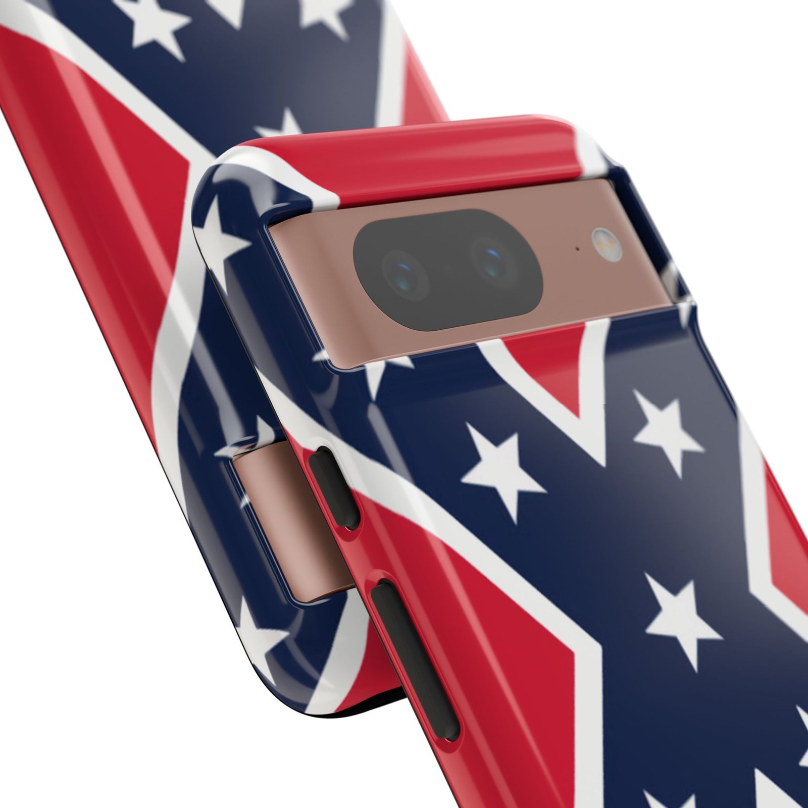 Phone Case - Confederate Flag Design Cover - Google Pixel 6 7 8 9 Versions - Image 22