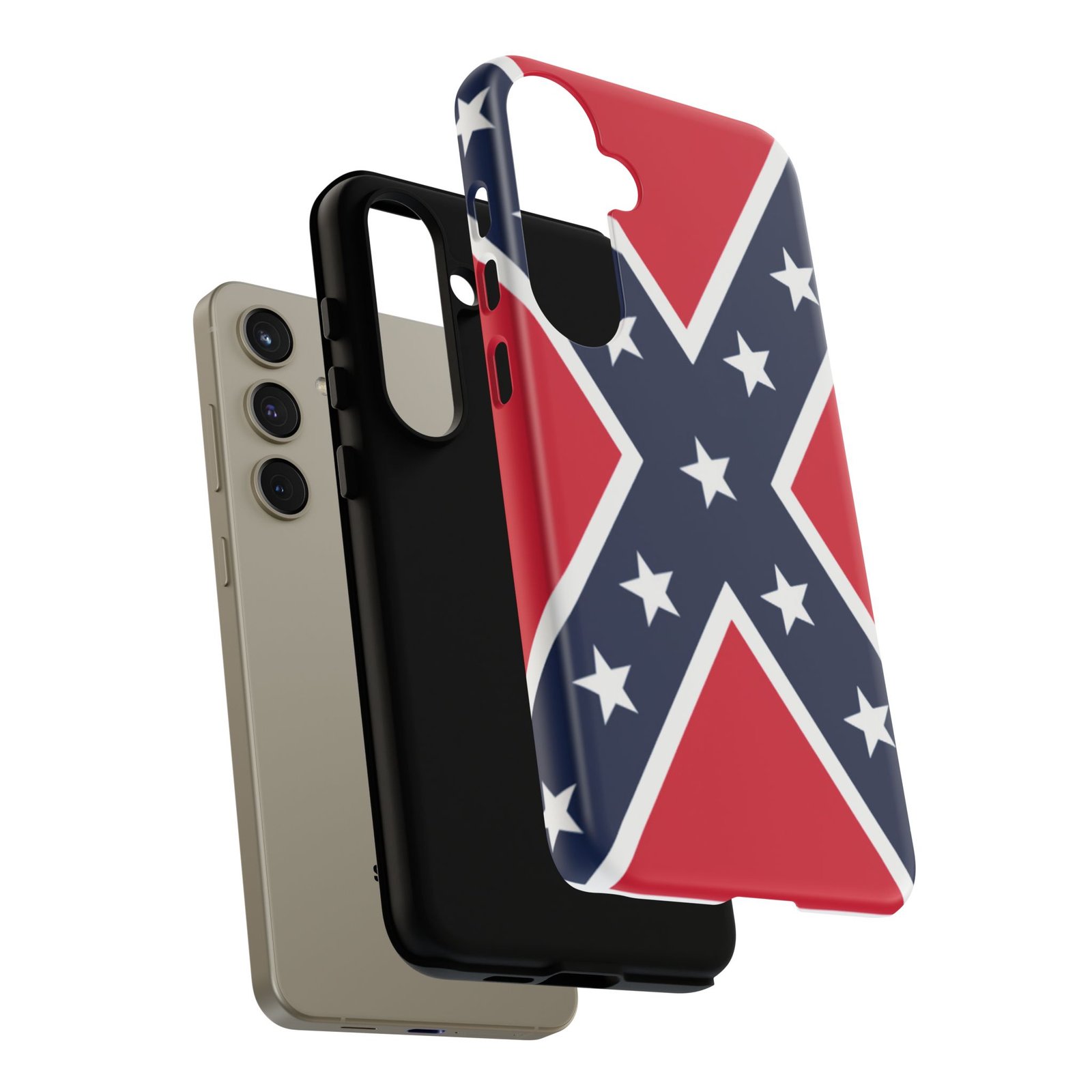 Phone Case - Confederate Flag Design Cover - Samsung Galaxy S23 S24 S25 Versions 22 Phone Case - Confederate Flag Design Cover - Samsung Galaxy S23 S24 S25 Versions - Image 22