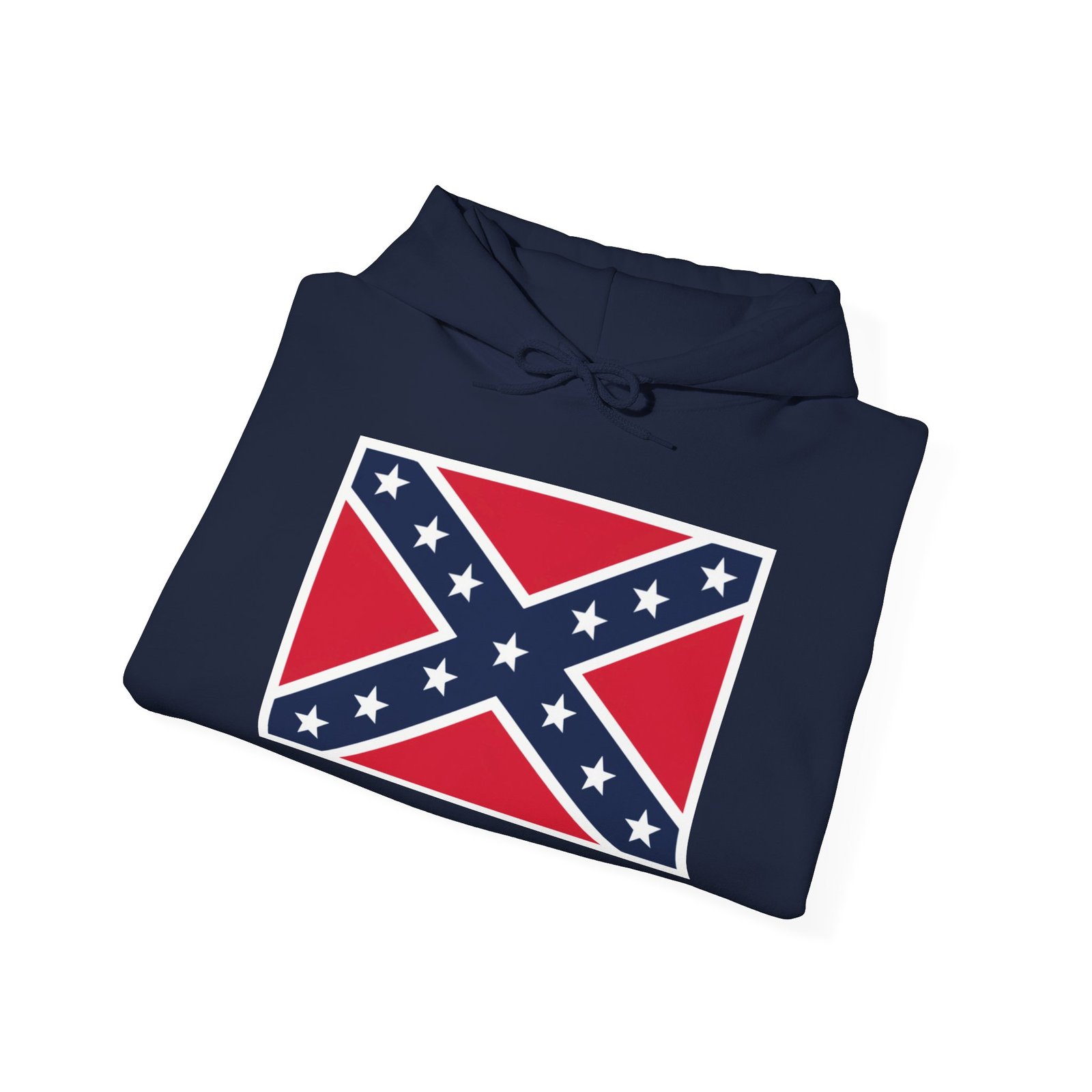 Hoodie - Confederate Battle Flag Pullover - Hooded Sweatshirt - Rebel - Choice of Colors - Image 14