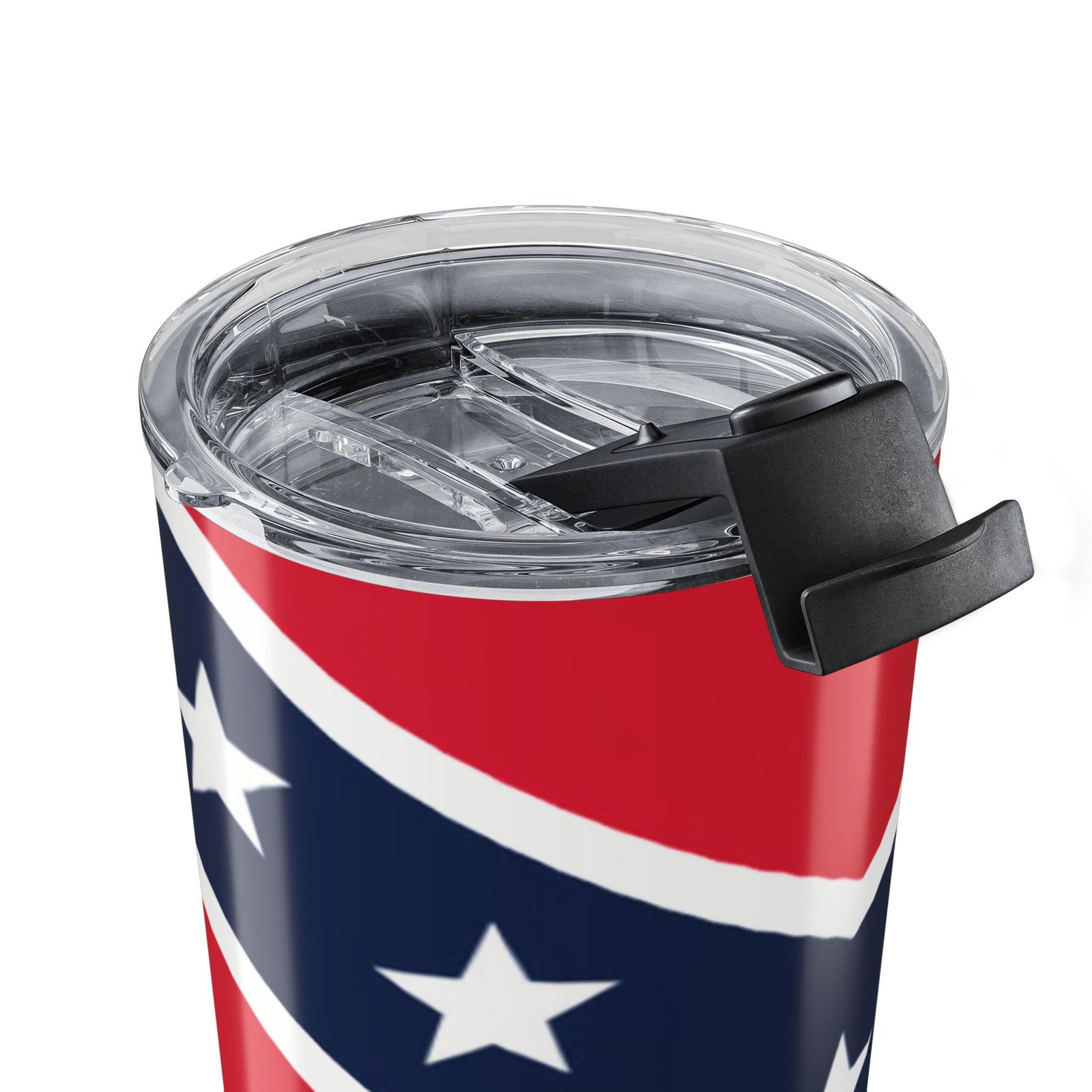 20oz Tumbler - Rebel Flag Stainless Travel Cup - Heritage - Image 4