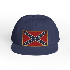 Surf Cap - Confederate Flag Patch - Rebel Baseball Hat - Choice of Colors