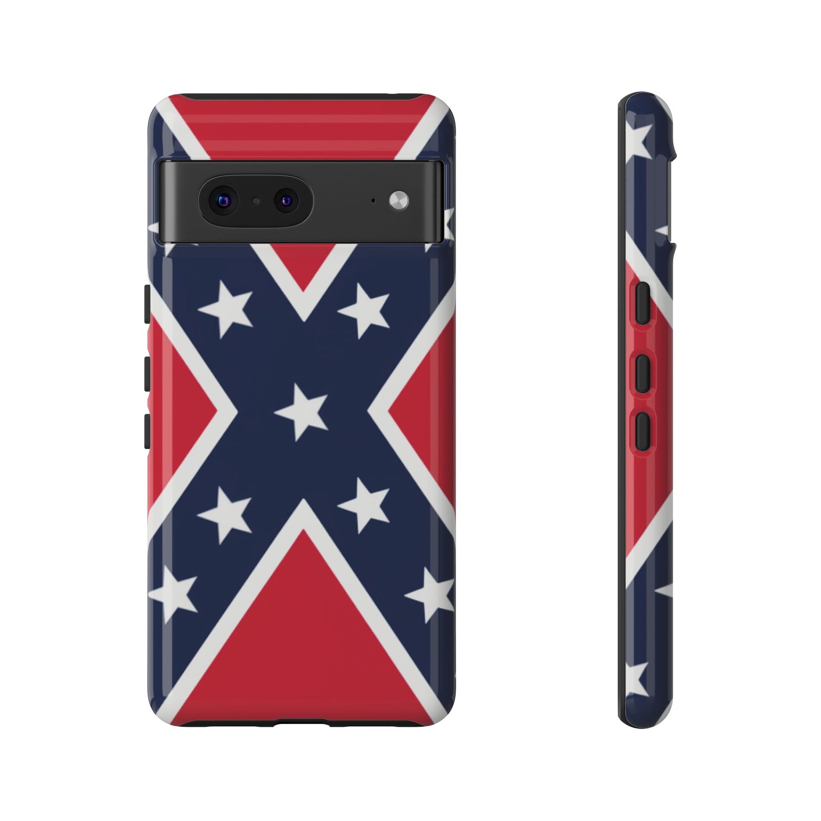 Phone Case - Confederate Flag Design Cover - Google Pixel 6 7 8 9 Versions - Image 7