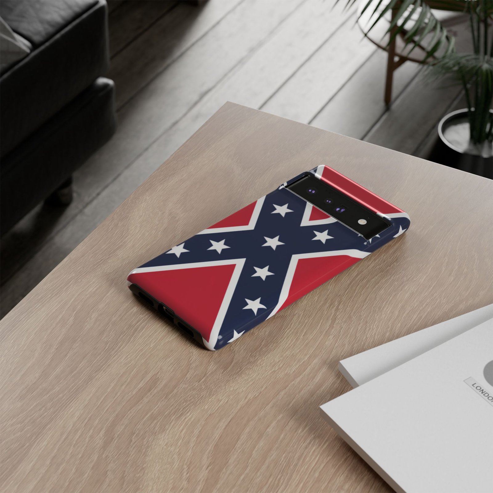 Phone Case - Confederate Flag Design Cover - Google Pixel 6 7 8 9 Versions - Image 19