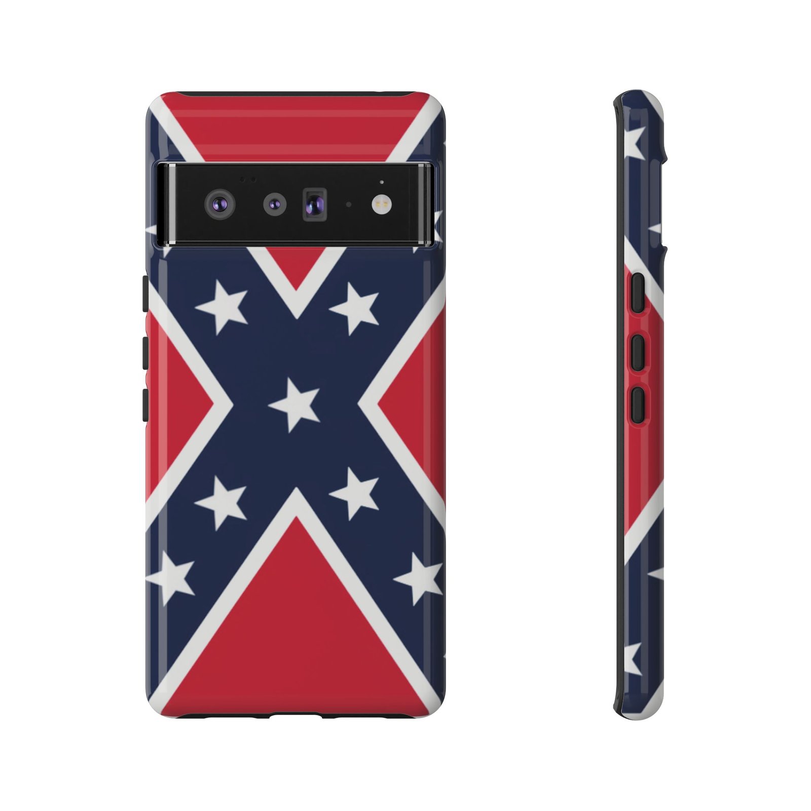 Phone Case - Confederate Flag Design Cover - Google Pixel 6 7 8 9 Versions - Image 14