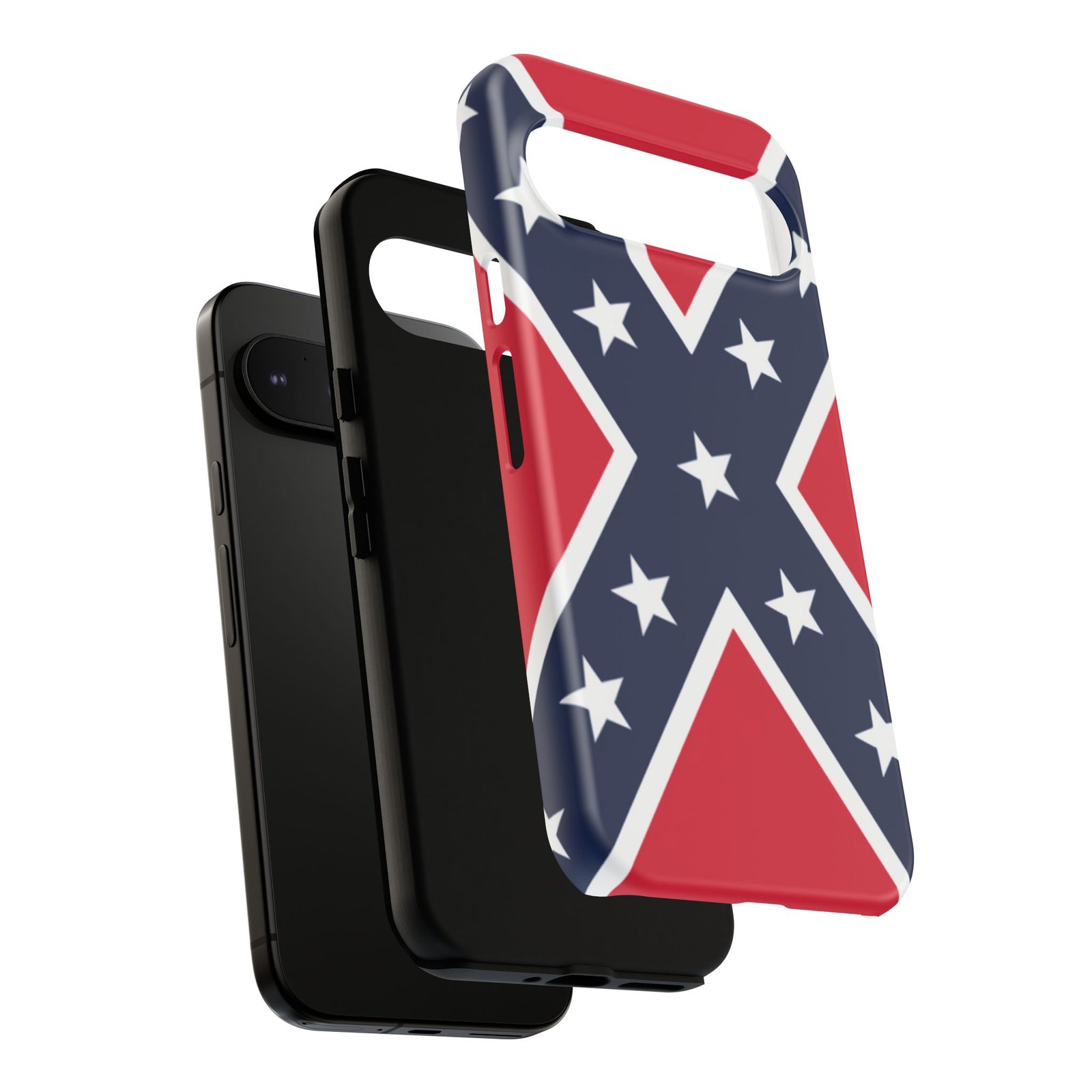 Phone Case - Confederate Flag Design Cover - Google Pixel 6 7 8 9 Versions - Image 33