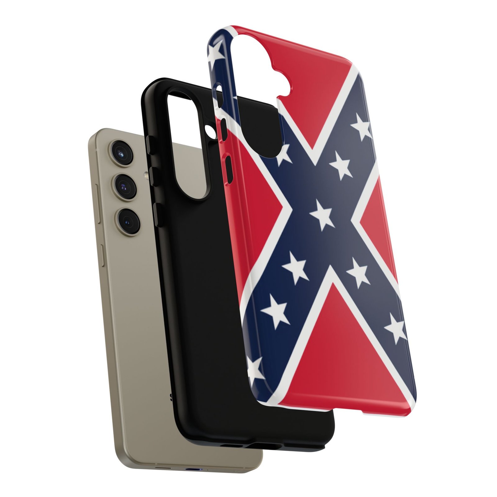 Phone Case - Confederate Flag Design Cover - Samsung Galaxy S23 S24 S25 Versions 19 Phone Case - Confederate Flag Design Cover - Samsung Galaxy S23 S24 S25 Versions - Image 19