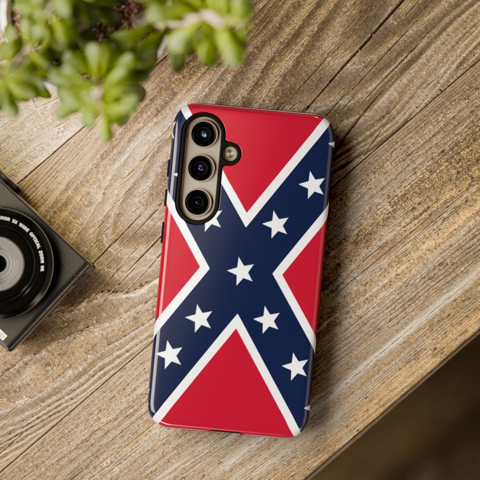 Phone Case - Confederate Flag Design Cover - Samsung Galaxy S23 S24 S25 Versions 3 Phone Case - Confederate Flag Design Cover - Samsung Galaxy S23 S24 S25 Versions - Image 3