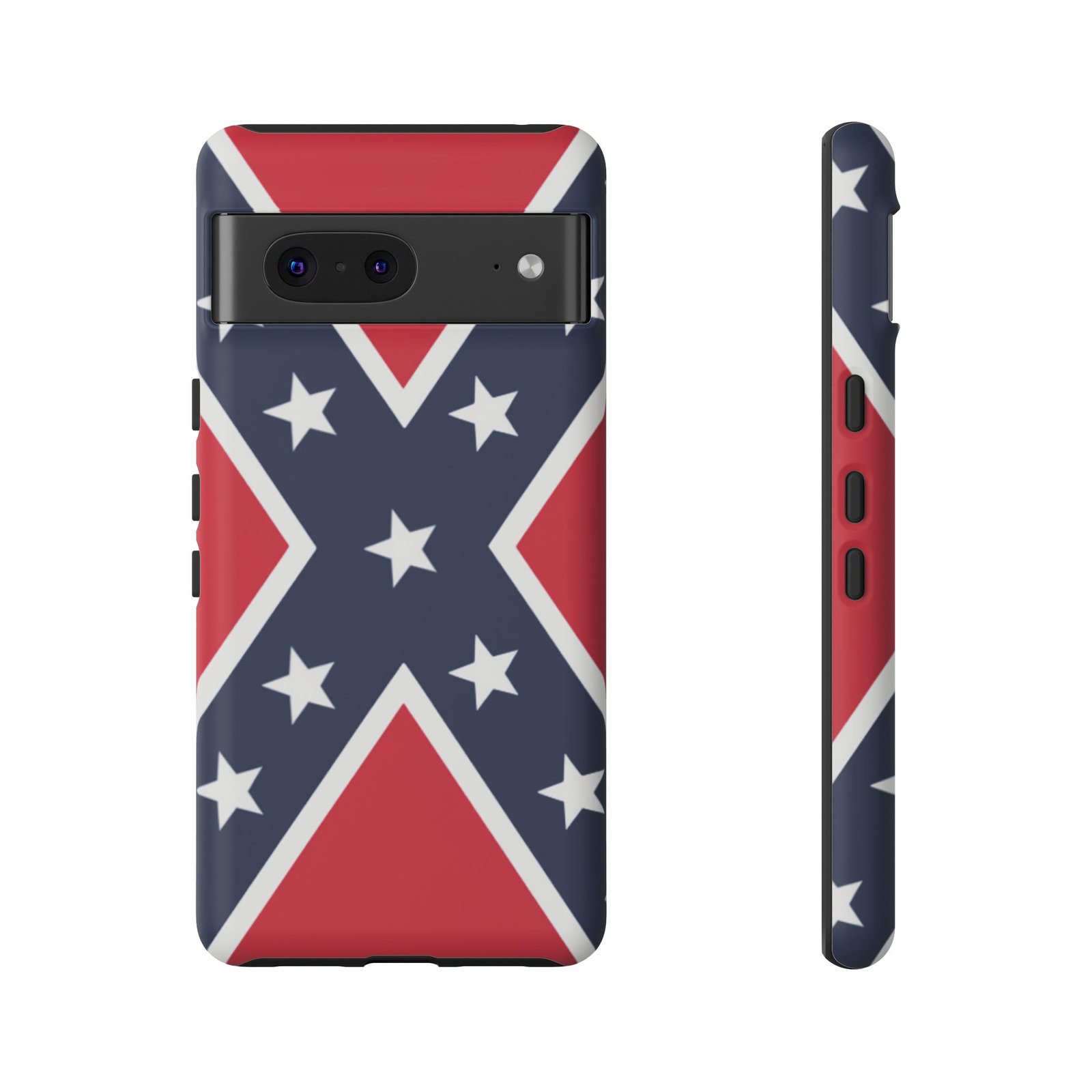 Phone Case - Confederate Flag Design Cover - Google Pixel 6 7 8 9 Versions - Image 11