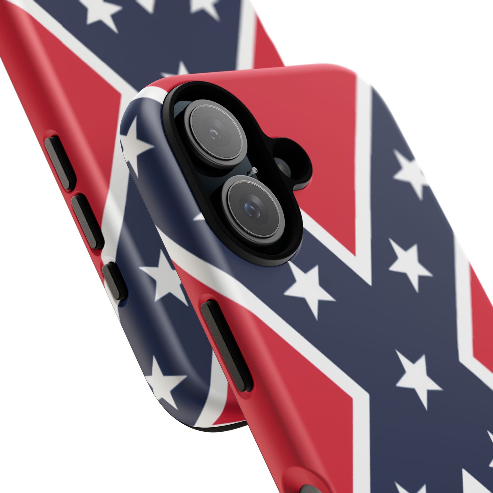 Phone Case - Confederate Flag Design Cover - iPhone 16 17 Versions - Image 3