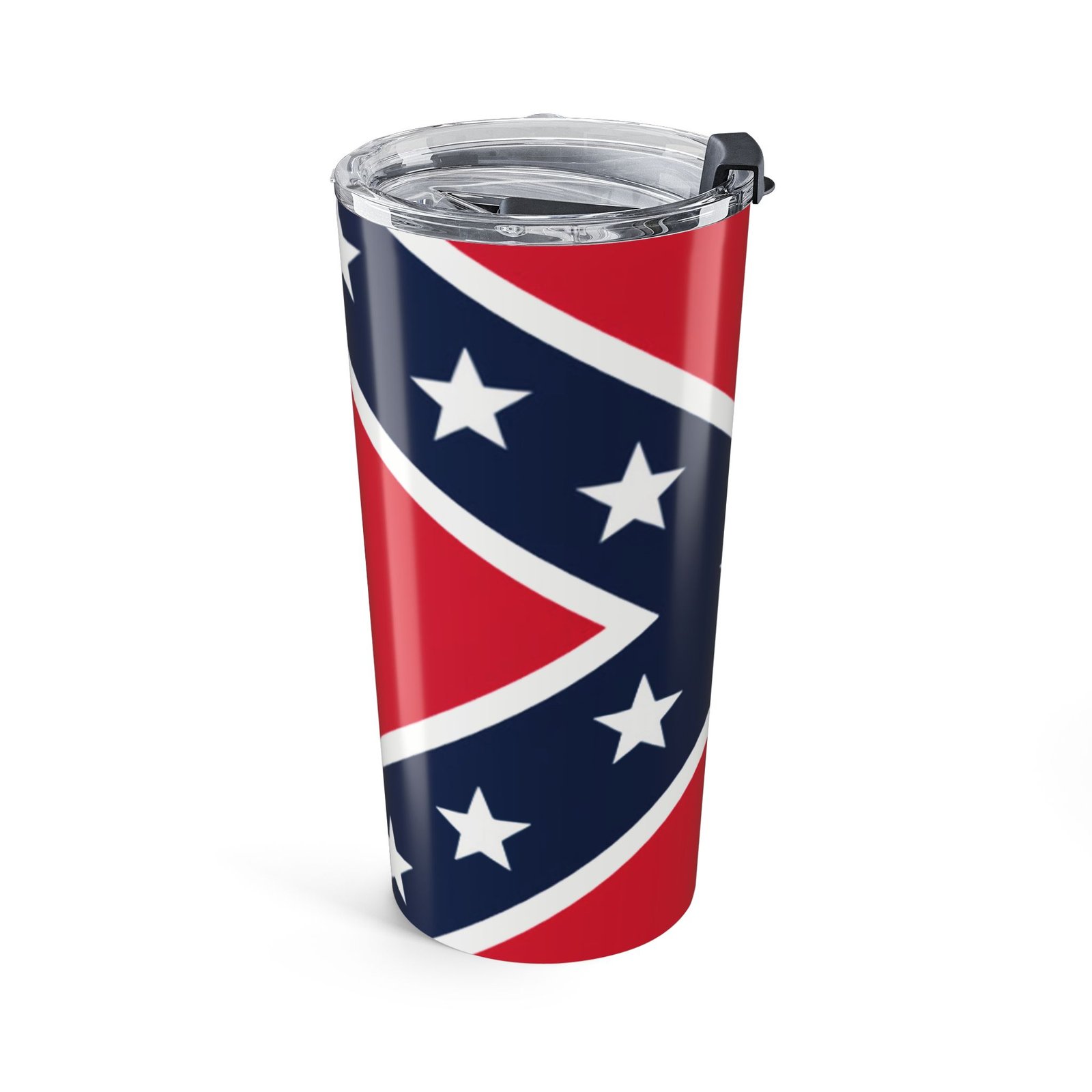 20oz Tumbler - Rebel Flag Stainless Travel Cup - Heritage - Image 3