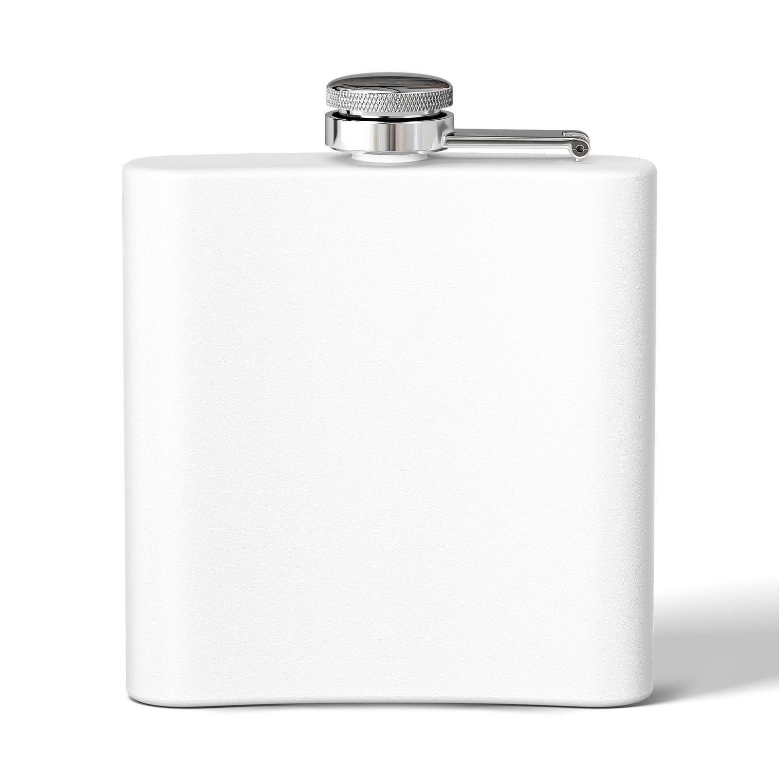 6oz Stainless Steel Flask - American Flag Patch - Embroidered Look USA Flag - Choice of Colors 4 6oz Stainless Steel Flask - American Flag Patch - Embroidered Look USA Flag - Choice of Colors - Image 4