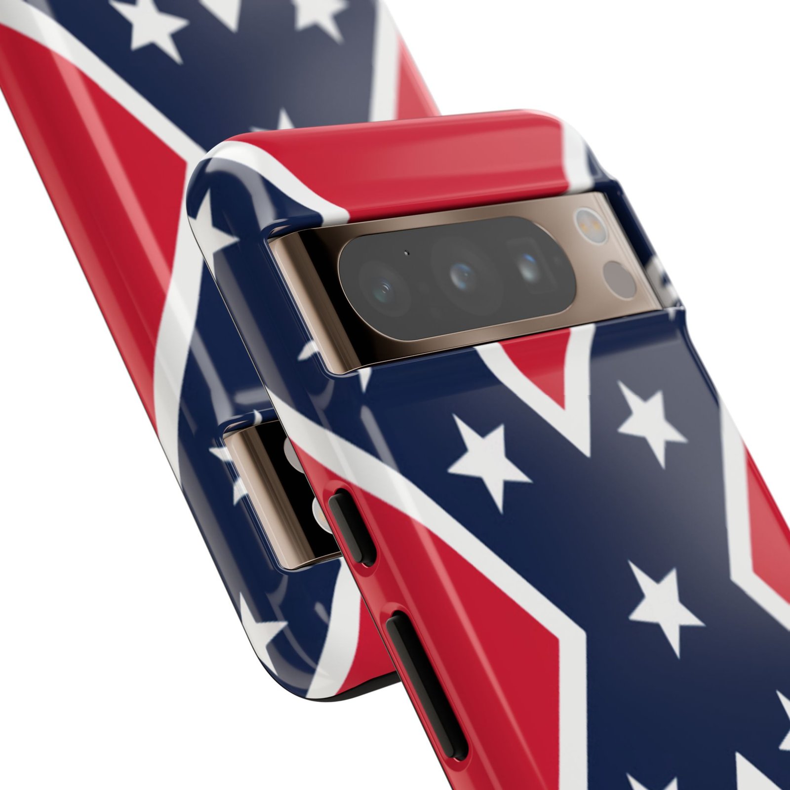 Phone Case - Confederate Flag Design Cover - Google Pixel 6 7 8 9 Versions - Image 4