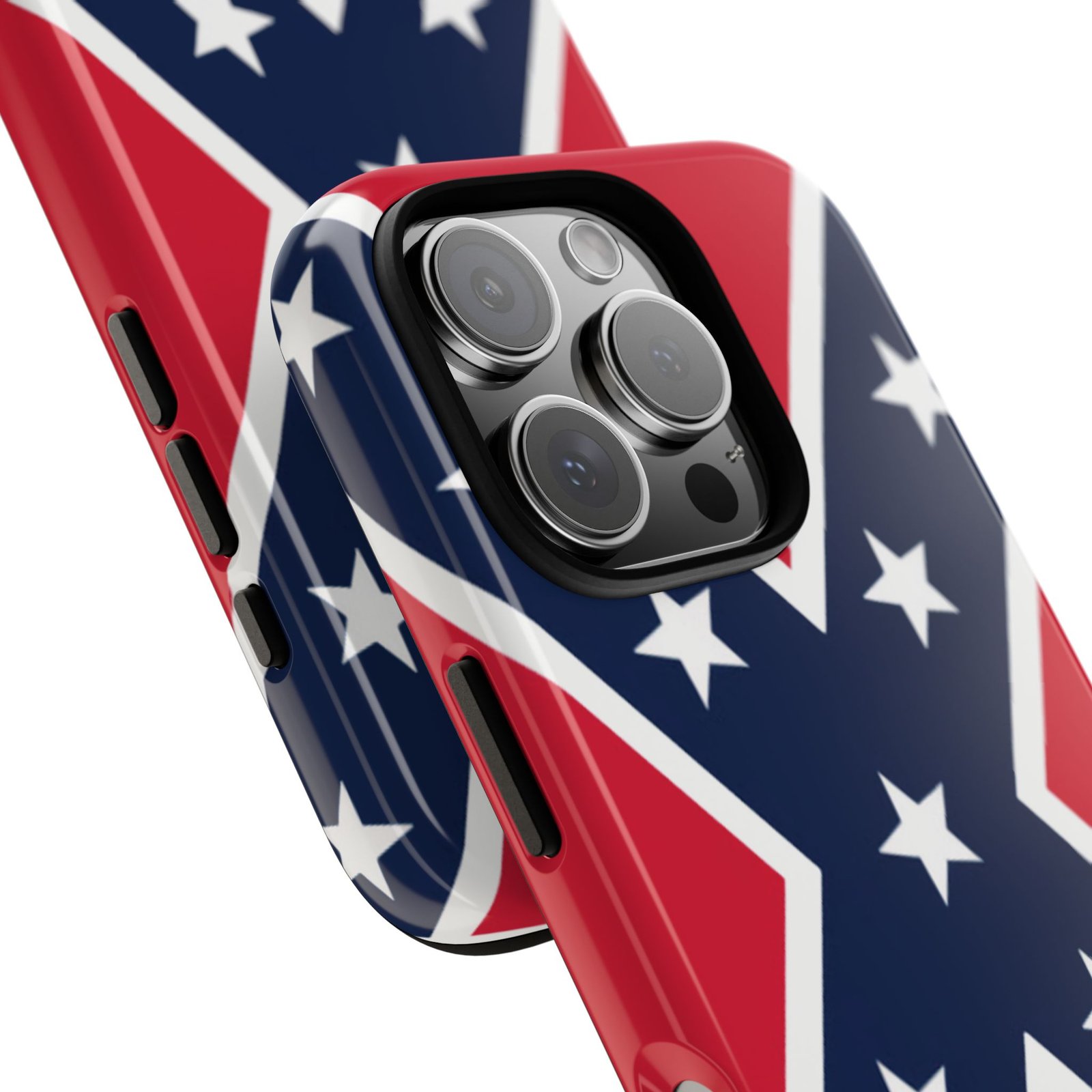Phone Case - Confederate Flag Design Cover - iPhone 16 17 Versions - Image 7