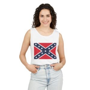 Tank Top - Confederate Flag Graphic Patriotic Southern Heritage Tee