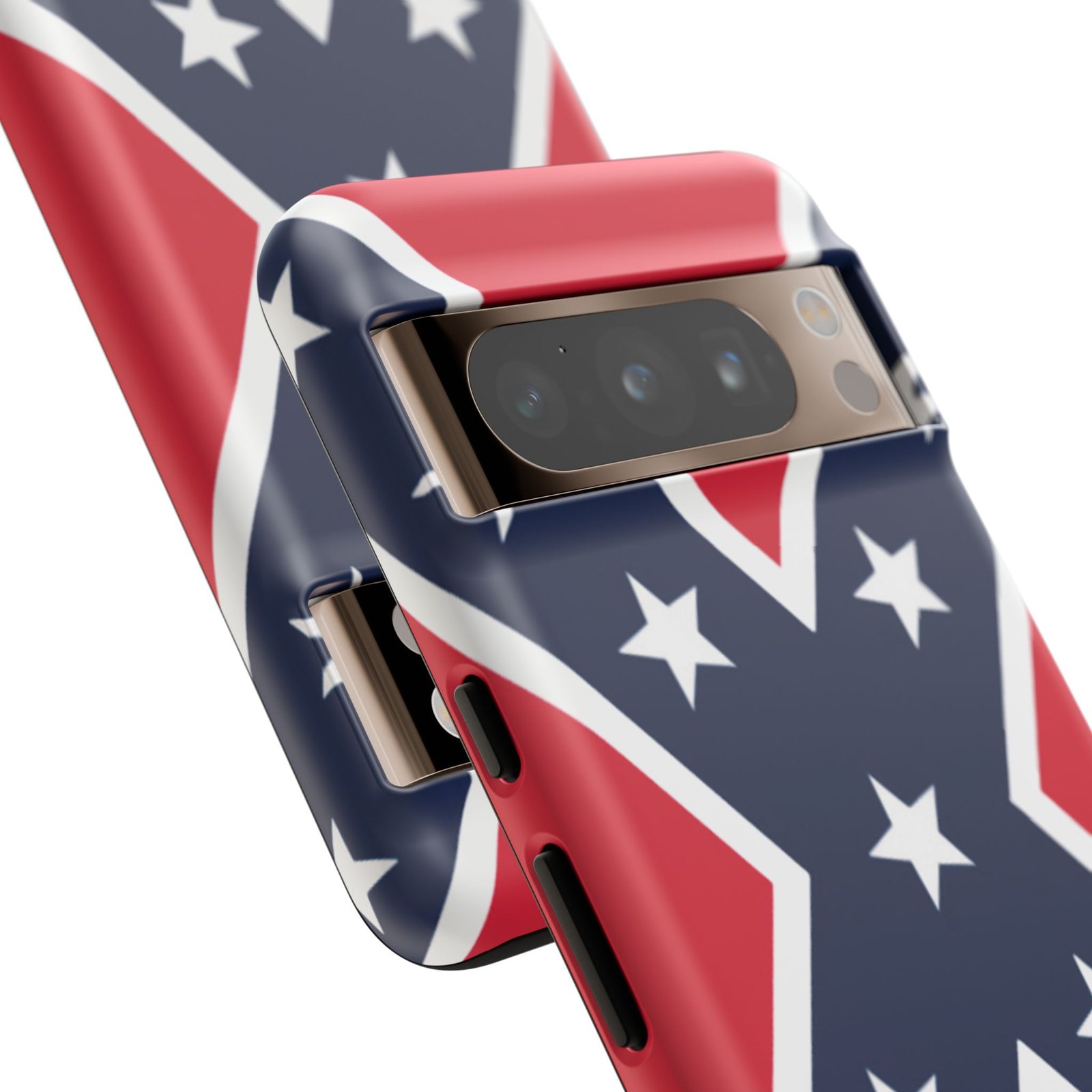 Phone Case - Confederate Flag Design Cover - Google Pixel 6 7 8 9 Versions - Image 30