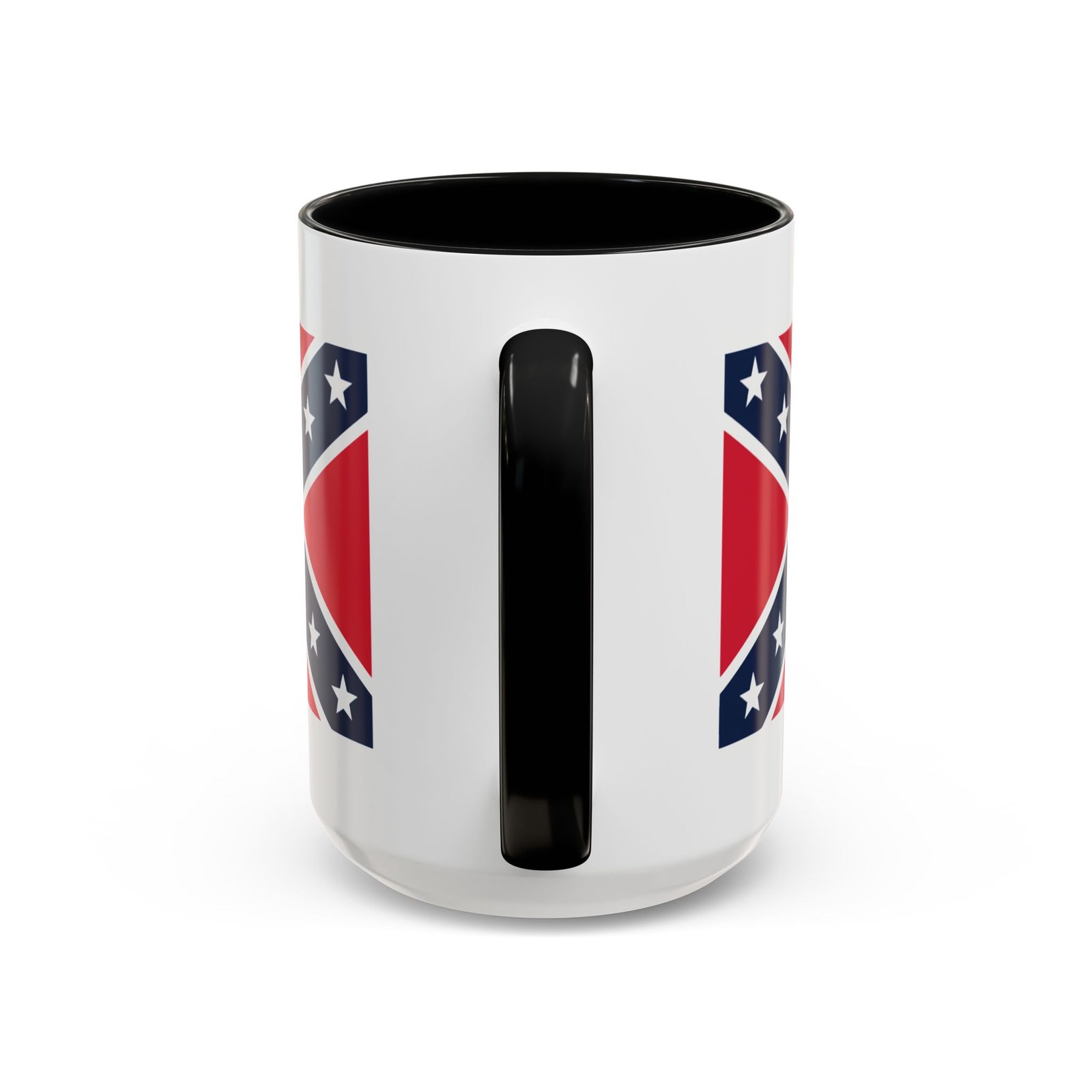 Accent Coffee Mug - Rebel Flag - Confederate - Heritage Cup - Choice of Colors - Image 10
