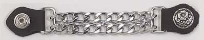 Set of Four Flower and Petals Vest Extenders with Chrome Chain - AC1076-DL - Image 2