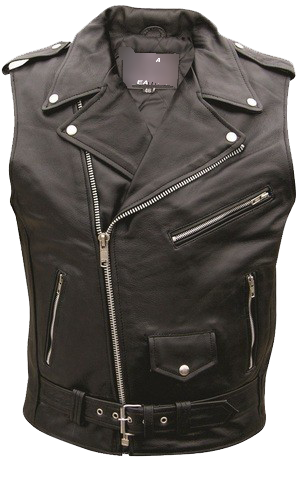 Classic Style Sleeveless Motorcycle Vest - Jacket - AL2012-AL