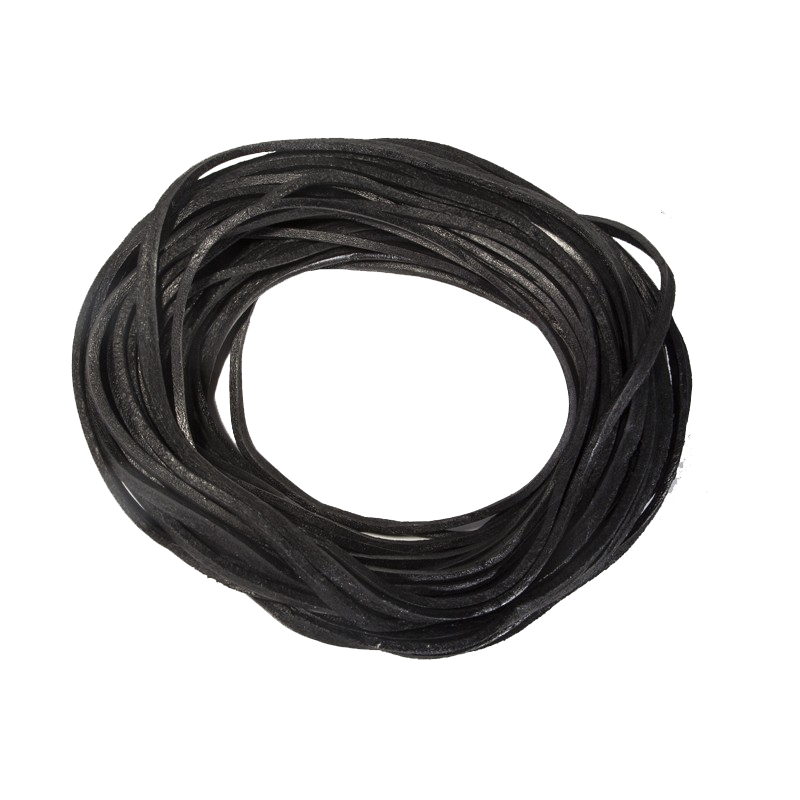 Leather Lacing - Black - 50 Feet - Accessories - CE50-DL