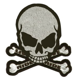 Vest Patch - Gray Monster - ll Crossbones - MK4-DL